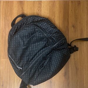 lululemon athletica Black Patterned Backpack